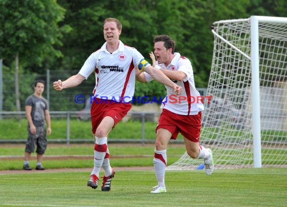 Krombacher Kreispokal Endspiel FV Sulzfeld - TSV Obergimpern  (© Siegfried Lörz)