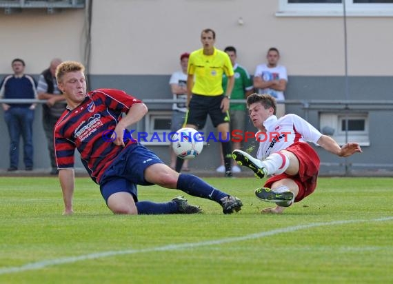 Krombacher Kreispokal Endspiel FV Sulzfeld - TSV Obergimpern  (© Siegfried Lörz)