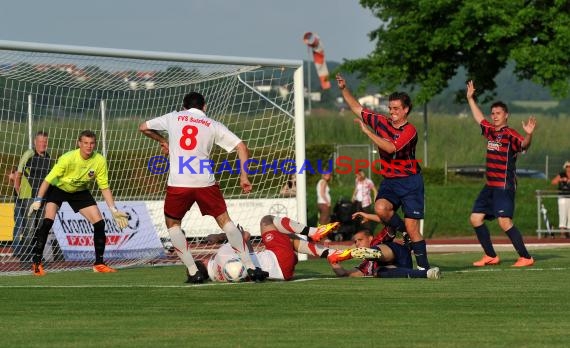 Krombacher Kreispokal Endspiel FV Sulzfeld - TSV Obergimpern  (© Siegfried Lörz)