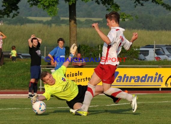 Krombacher Kreispokal Endspiel FV Sulzfeld - TSV Obergimpern  (© Siegfried Lörz)