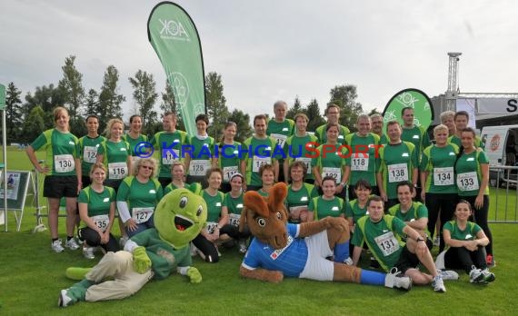 1.Firmenlauf Volksbank Kraichgau in Sinsheim (© Siegfried Lörz)