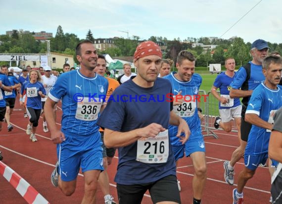 1.Firmenlauf Volksbank Kraichgau in Sinsheim 19.07.2012 (© Siegfried Lörz)