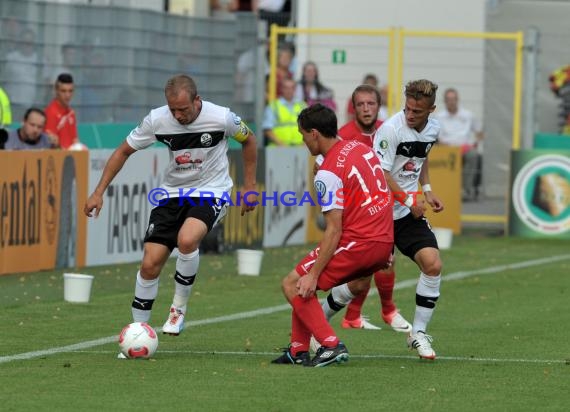 DFB Pokal Runde 1 SV 1916 Sandhausen gegen FC Energie Cottbus (© Siegfried Lörz)