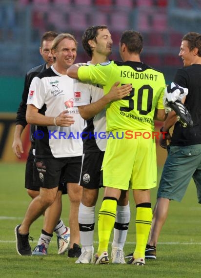 DFB Pokal Runde 1 SV 1916 Sandhausen gegen FC Energie Cottbus (© Siegfried Lörz)