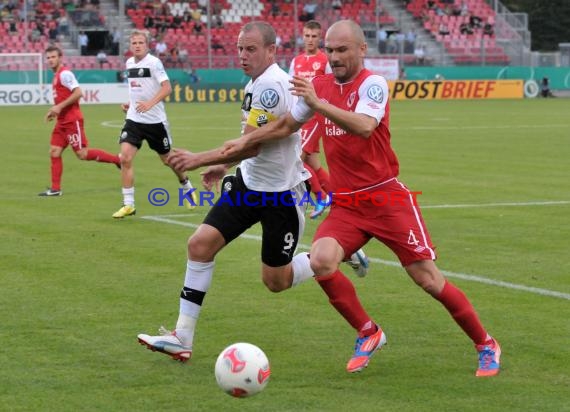 DFB Pokal Runde 1 SV 1916 Sandhausen gegen FC Energie Cottbus (© Siegfried Lörz)