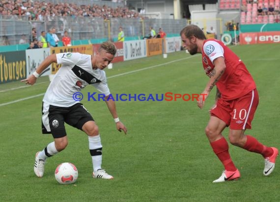 DFB Pokal Runde 1 SV 1916 Sandhausen gegen FC Energie Cottbus (© Siegfried Lörz)