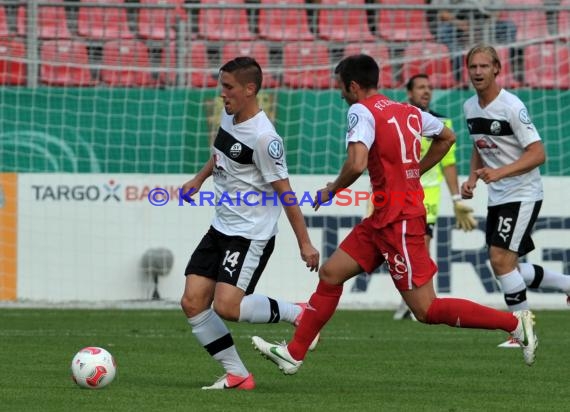 DFB Pokal Runde 1 SV 1916 Sandhausen gegen FC Energie Cottbus (© Siegfried Lörz)