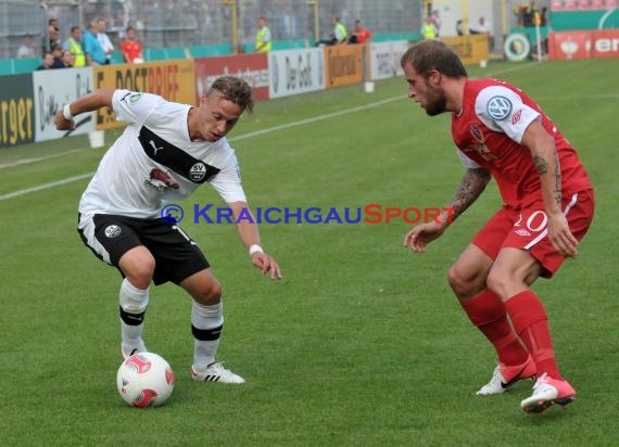 DFB Pokal Runde 1 SV 1916 Sandhausen gegen FC Energie Cottbus (© Siegfried Lörz)