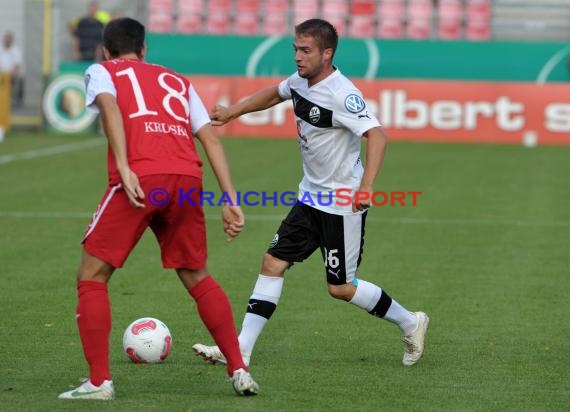 DFB Pokal Runde 1 SV 1916 Sandhausen gegen FC Energie Cottbus (© Siegfried Lörz)