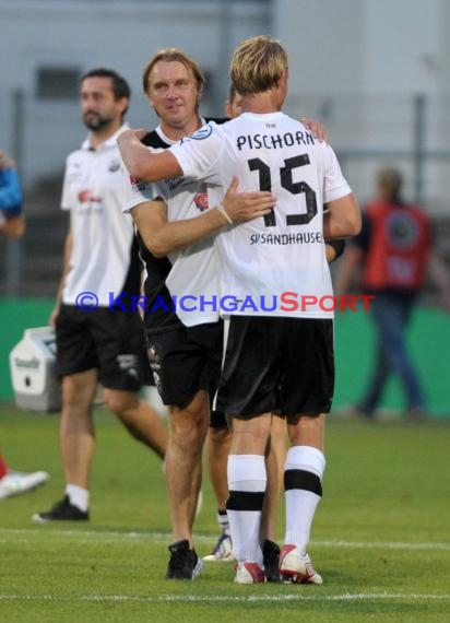 DFB Pokal Runde 1 SV 1916 Sandhausen gegen FC Energie Cottbus (© Siegfried Lörz)