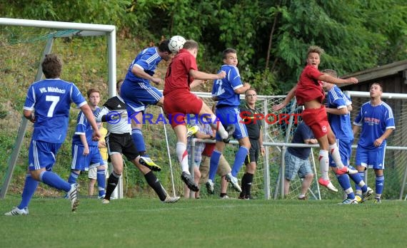 Krombacher Pokal Sinsheim VfL Mühlbach - FV Sulzfeld  (© Siegfried Lörz)