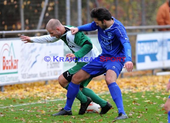 FC Zuzenhausen - ASV Durlach 27.10.2012 Verbandsliga Nordbaden (© Siegfried)