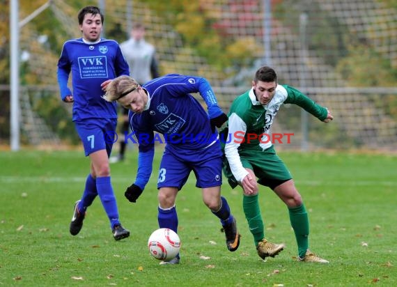 FC Zuzenhausen - ASV Durlach 27.10.2012 Verbandsliga Nordbaden (© Siegfried)