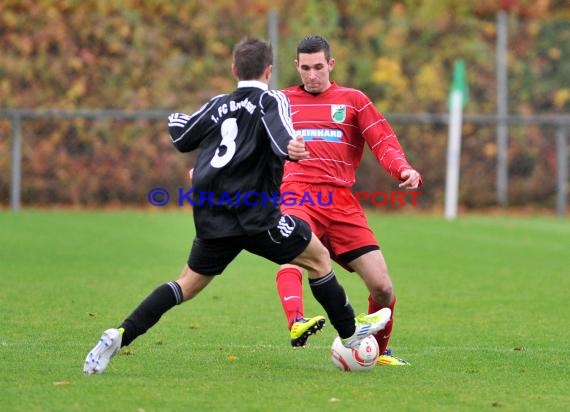 FC Zuzenhausen - 1. FC Bruchsal 11.11.2012 Verbandsliga Nordbaden (© Siegfried)