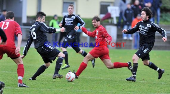 FC Zuzenhausen - 1. FC Bruchsal 11.11.2012 Verbandsliga Nordbaden (© Siegfried)