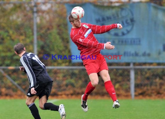 FC Zuzenhausen - 1. FC Bruchsal 11.11.2012 Verbandsliga Nordbaden (© Siegfried)