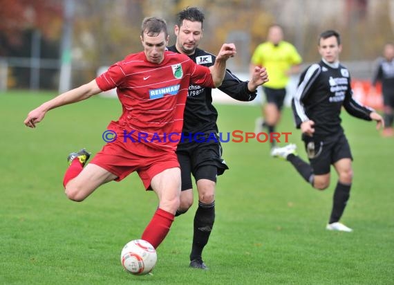 FC Zuzenhausen - 1. FC Bruchsal 11.11.2012 Verbandsliga Nordbaden (© Siegfried)