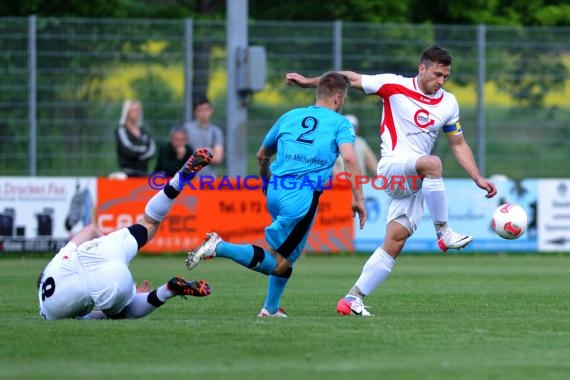 FC Weiler - SV Babstadt Kreisklasse B1 Sinsheim 07.04.2013  (© Siegfried)