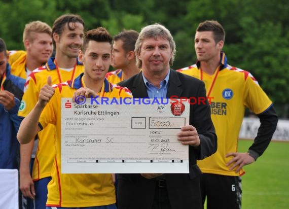 Karlsruher SC - FC Nöttingen Badischer Pokal -Endspiel um den Krombacher Pokal  (© Siegfried)