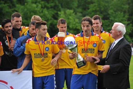 Karlsruher SC - FC Nöttingen Badischer Pokal -Endspiel um den Krombacher Pokal  (© Siegfried)