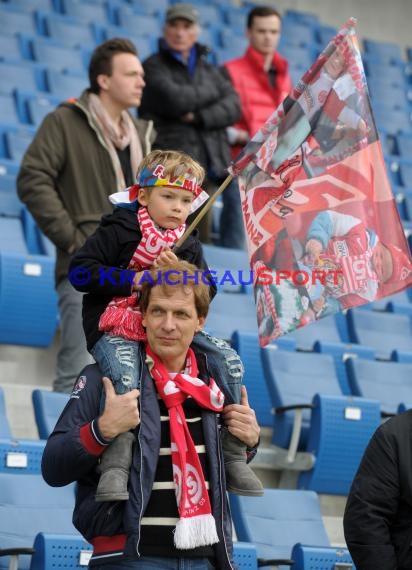 1. Fußball Bundesliga Saison 2013/2014 25. Spieltag TSG 1899 Hoffenheim - FSV Mainz 05 Wirsol Rhein Neckar Arena Sinsheim 15.03.201 (© Fotostand / Loerz)