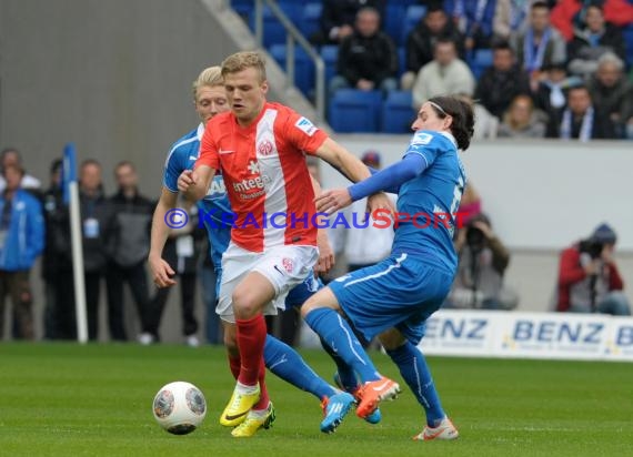 1. Fußball Bundesliga Saison 2013/2014 25. Spieltag TSG 1899 Hoffenheim - FSV Mainz 05 Wirsol Rhein Neckar Arena Sinsheim 15.03.201 (© Fotostand / Loerz)