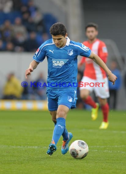 1. Fußball Bundesliga Saison 2013/2014 25. Spieltag TSG 1899 Hoffenheim - FSV Mainz 05 Wirsol Rhein Neckar Arena Sinsheim 15.03.201 (© Fotostand / Loerz)