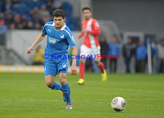 1. Fußball Bundesliga Saison 2013/2014 25. Spieltag TSG 1899 Hoffenheim - FSV Mainz 05 Wirsol Rhein Neckar Arena Sinsheim 15.03.201 (© Fotostand / Loerz)