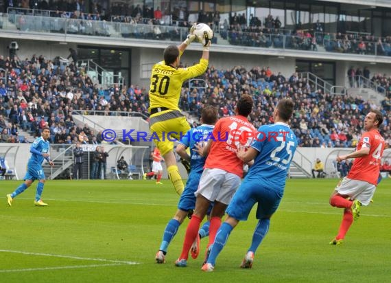 1. Fußball Bundesliga Saison 2013/2014 25. Spieltag TSG 1899 Hoffenheim - FSV Mainz 05 Wirsol Rhein Neckar Arena Sinsheim 15.03.201 (© Fotostand / Loerz)