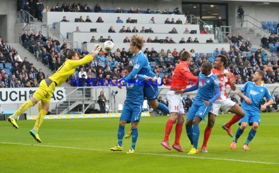 1. Fußball Bundesliga Saison 2013/2014 25. Spieltag TSG 1899 Hoffenheim - FSV Mainz 05 Wirsol Rhein Neckar Arena Sinsheim 15.03.201 (© Fotostand / Loerz)