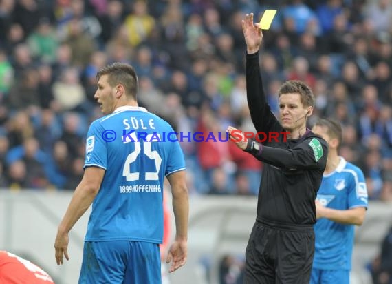 1. Fußball Bundesliga Saison 2013/2014 25. Spieltag TSG 1899 Hoffenheim - FSV Mainz 05 Wirsol Rhein Neckar Arena Sinsheim 15.03.201 (© Fotostand / Loerz)