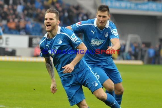 1. Fußball Bundesliga Saison 2013/2014 25. Spieltag TSG 1899 Hoffenheim - FSV Mainz 05 Wirsol Rhein Neckar Arena Sinsheim 15.03.201 (© Fotostand / Loerz)