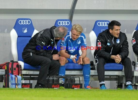 1. Fußball Bundesliga Saison 2013/2014 25. Spieltag TSG 1899 Hoffenheim - FSV Mainz 05 Wirsol Rhein Neckar Arena Sinsheim 15.03.201 (© Fotostand / Loerz)