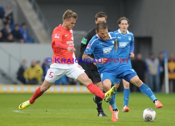 1. Fußball Bundesliga Saison 2013/2014 25. Spieltag TSG 1899 Hoffenheim - FSV Mainz 05 Wirsol Rhein Neckar Arena Sinsheim 15.03.201 (© Fotostand / Loerz)