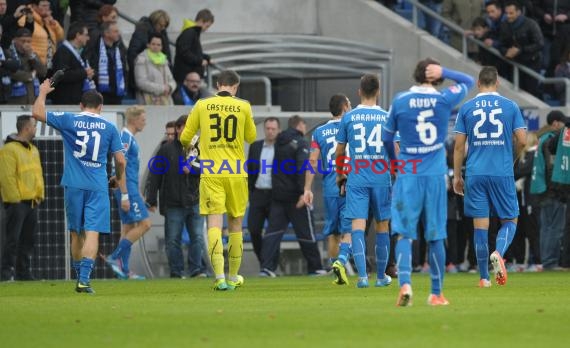 1. Fußball Bundesliga Saison 2013/2014 25. Spieltag TSG 1899 Hoffenheim - FSV Mainz 05 Wirsol Rhein Neckar Arena Sinsheim 15.03.201 (© Fotostand / Loerz)