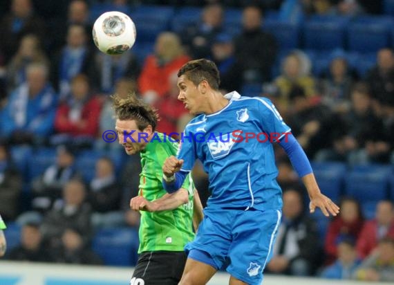 1. Fußball Bundesliga TSG 1899 Hoffenheim - Hannover 96 Wirsol Rhein Neckar Arena Sinsheim 26.03.2014 (© Fotostand / Loerz)