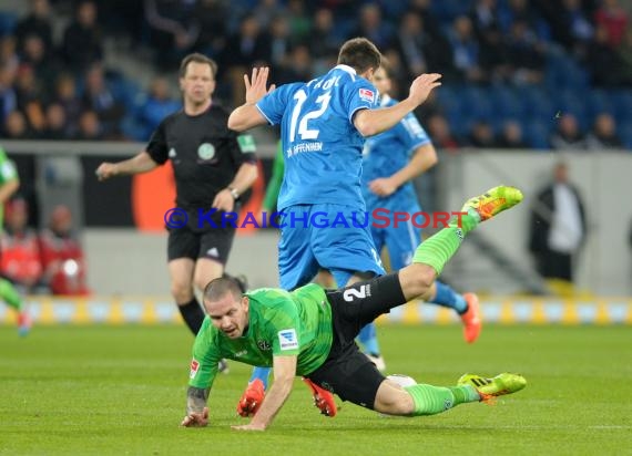 1. Fußball Bundesliga TSG 1899 Hoffenheim - Hannover 96 Wirsol Rhein Neckar Arena Sinsheim 26.03.2014 (© Fotostand / Loerz)