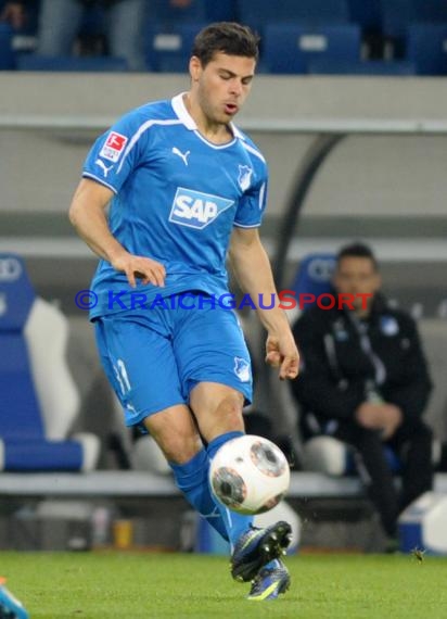 1. Fußball Bundesliga TSG 1899 Hoffenheim - Hannover 96 Wirsol Rhein Neckar Arena Sinsheim 26.03.2014 (© Fotostand / Loerz)