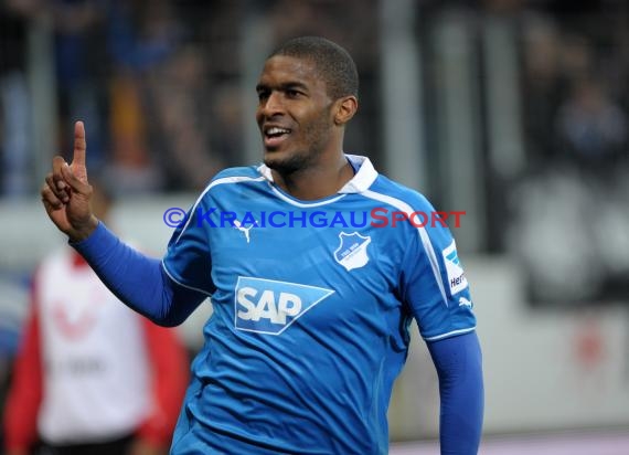 1. Fußball Bundesliga TSG 1899 Hoffenheim - Hannover 96 Wirsol Rhein Neckar Arena Sinsheim 26.03.2014 (© Fotostand / Loerz)