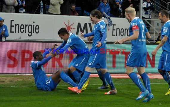 1. Fußball Bundesliga TSG 1899 Hoffenheim - Hannover 96 Wirsol Rhein Neckar Arena Sinsheim 26.03.2014 (© Fotostand / Loerz)