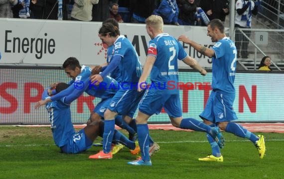 1. Fußball Bundesliga TSG 1899 Hoffenheim - Hannover 96 Wirsol Rhein Neckar Arena Sinsheim 26.03.2014 (© Fotostand / Loerz)