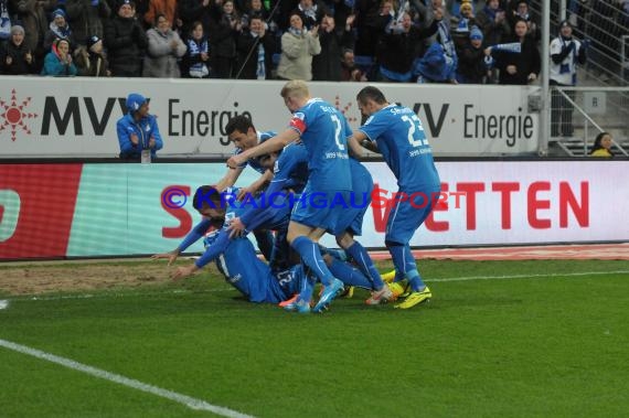 1. Fußball Bundesliga TSG 1899 Hoffenheim - Hannover 96 Wirsol Rhein Neckar Arena Sinsheim 26.03.2014 (© Fotostand / Loerz)