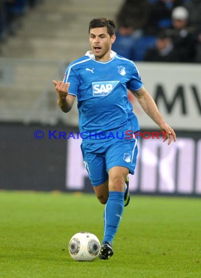 1. Fußball Bundesliga TSG 1899 Hoffenheim - Hannover 96 Wirsol Rhein Neckar Arena Sinsheim 26.03.2014 (© Fotostand / Loerz)