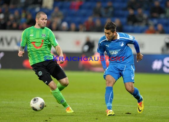 1. Fußball Bundesliga TSG 1899 Hoffenheim - Hannover 96 Wirsol Rhein Neckar Arena Sinsheim 26.03.2014 (© Fotostand / Loerz)