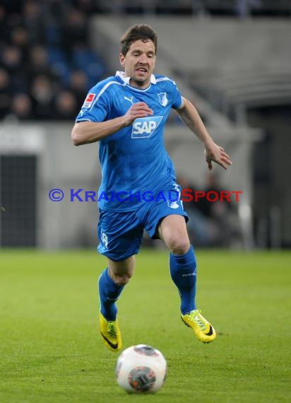 1. Fußball Bundesliga TSG 1899 Hoffenheim - Hannover 96 Wirsol Rhein Neckar Arena Sinsheim 26.03.2014 (© Fotostand / Loerz)