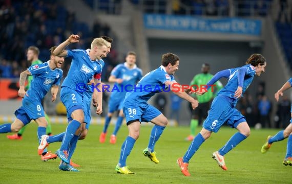 1. Fußball Bundesliga TSG 1899 Hoffenheim - Hannover 96 Wirsol Rhein Neckar Arena Sinsheim 26.03.2014 (© Fotostand / Loerz)