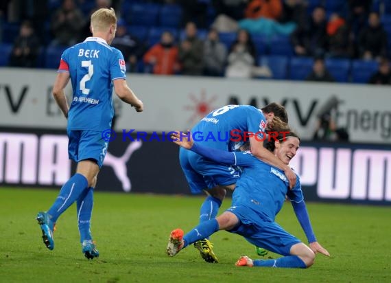 1. Fußball Bundesliga TSG 1899 Hoffenheim - Hannover 96 Wirsol Rhein Neckar Arena Sinsheim 26.03.2014 (© Fotostand / Loerz)