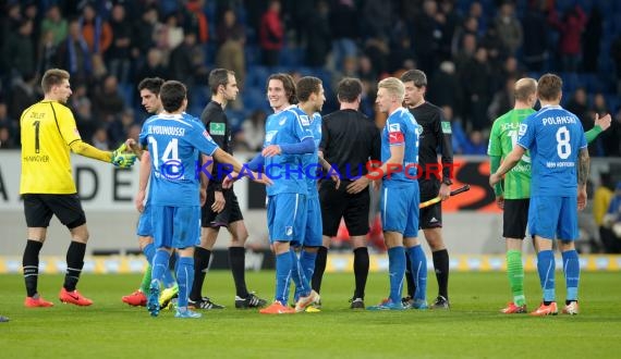 1. Fußball Bundesliga TSG 1899 Hoffenheim - Hannover 96 Wirsol Rhein Neckar Arena Sinsheim 26.03.2014 (© Fotostand / Loerz)