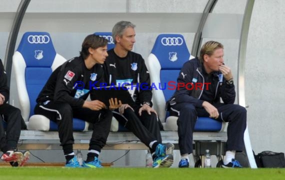 1. Fußball Bundesliga TSG 1899 Hoffenheim - FC Augsburg Wirsol Rhein Neckar Arena Sinsheim 12.04.2014 (© Fotostand / Loerz)