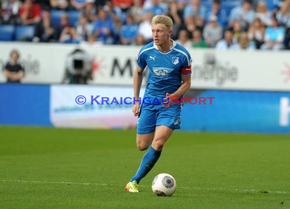 1. Fußball Bundesliga TSG 1899 Hoffenheim - FC Augsburg Wirsol Rhein Neckar Arena Sinsheim 12.04.2014 (© Fotostand / Loerz)